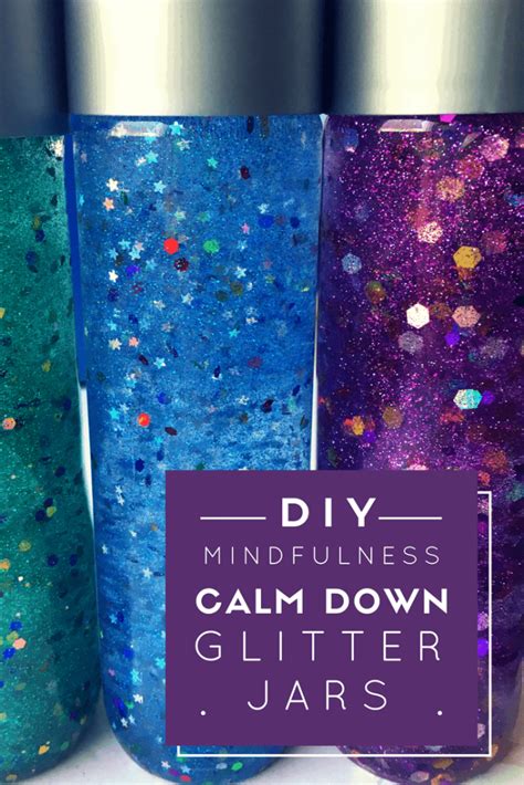 Jak Zrobić Słoik Mindfulness Glitter Calm Down Kumarah Kids Yoga Free