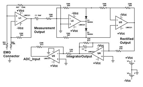 The Stages Of An Ordinary Emg Readout Circuit Download Scientific Diagram