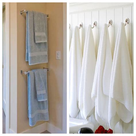There are hundreds of bathroom towel rack ideas and styles that give them the ability to fit into the decor of any bathroom and perform the. POLL: Towel bar or towel hooks?