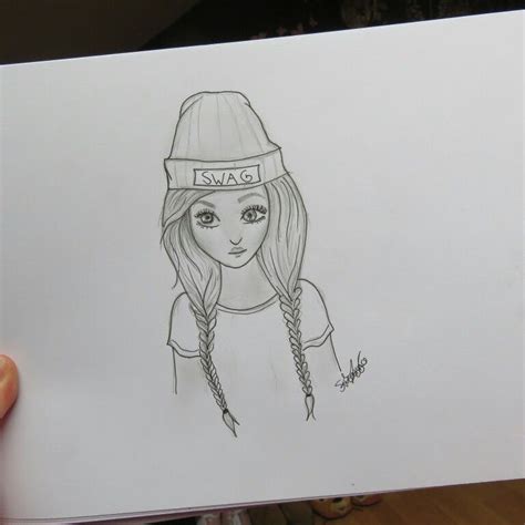 Swag Girl Drawing At Explore Collection Of Swag
