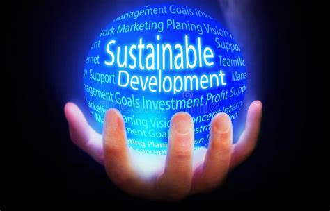 Sustainable Development Stock Illustration Illustration