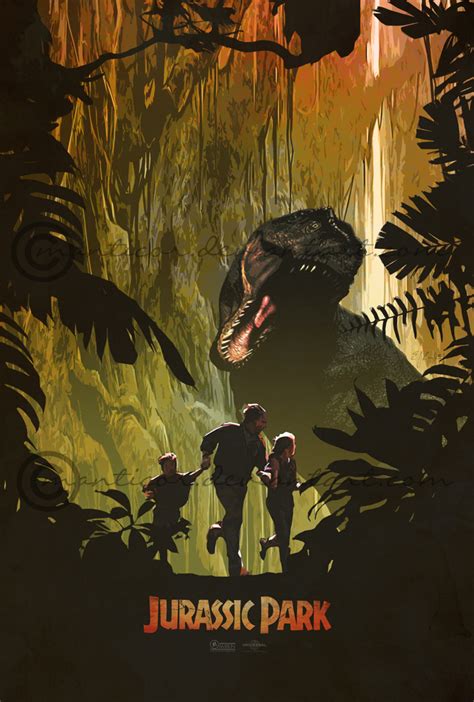 Staystillreviews Best Pieces Of Jurassic Park Artwork