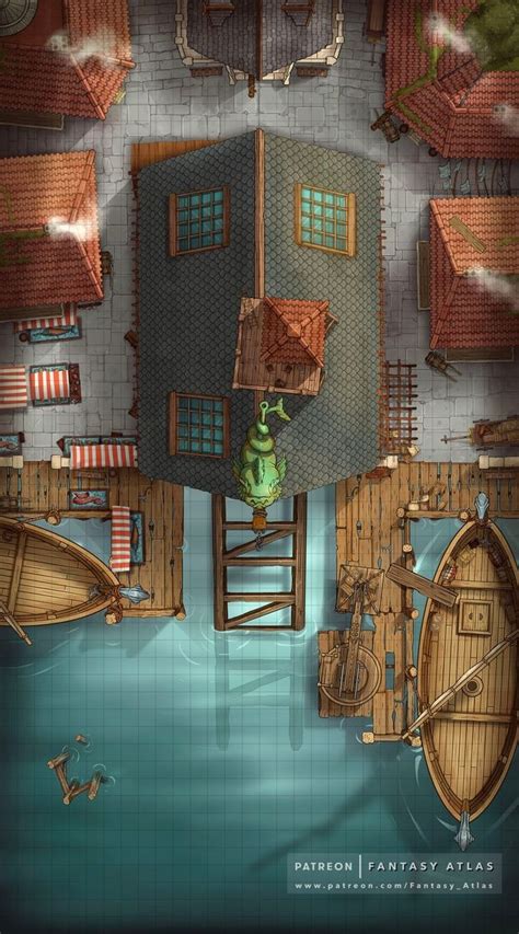Dockside Slipway Fantasy Atlas Auf Patreon Tabletop Rpg Tabletop Games Dnd World Map Dnd