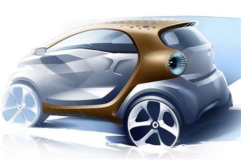 Smart Forvision Concept With Images Concept Car Design Car Design