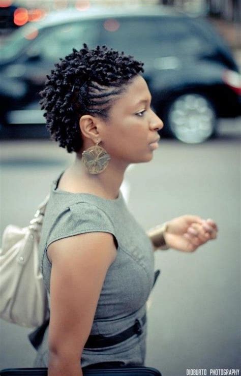 12 Cool Short Natural Twist Hairstyles For Black Women