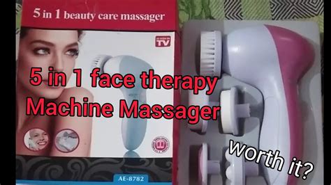 How To Use Facial Massager 5 In 1 Beauty Facial Massager Solve All Skin Probles Youtube