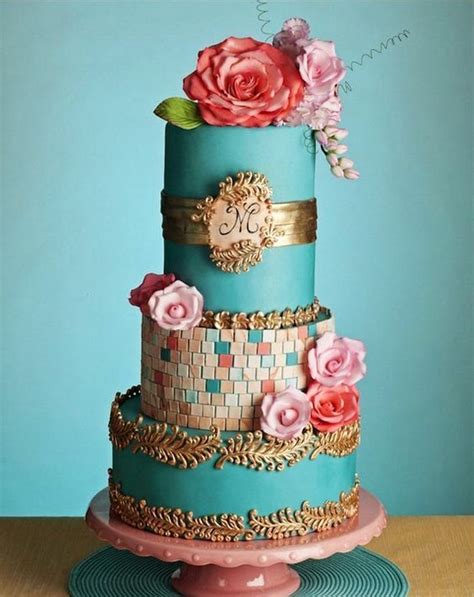 Check Out These Latest Cake Designs That Are Drool Worthy Metallic