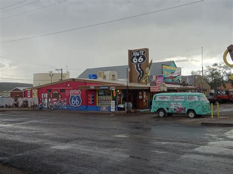 Gambar : rute 66, Seligman, arizona, toko, mengangkut, daerah perkotaan