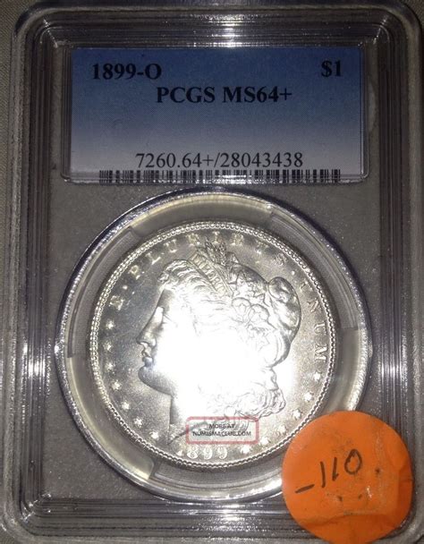 1899 O Morgan Silver Dollar Pcgs Ms64 Stunning Coin