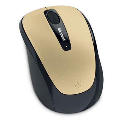 Mouse Microsoft Wireless Mobile 3500 Gold Metal
