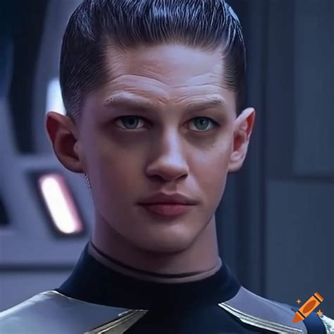 Young Tom Hardy As Romulan Praetor Shinzon From Star Trek Discovery