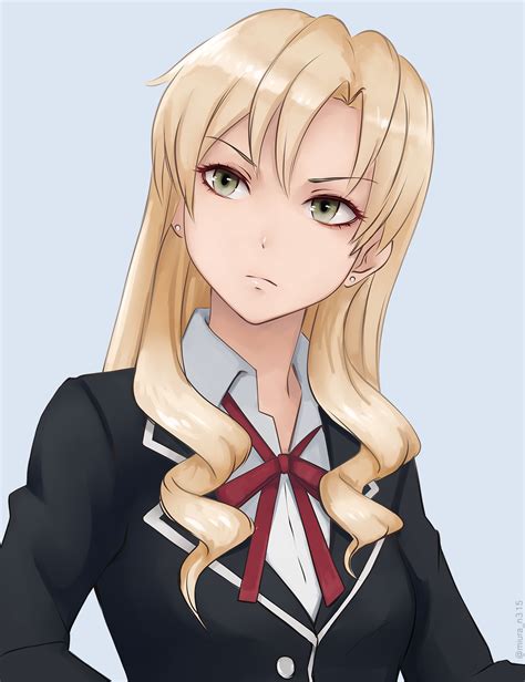Blond Anime Girl Oc