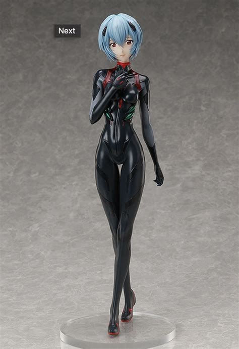 New Rei Ayanami Rebuild Of Evangelion Black Plugsuit Figure Appears