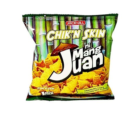 Jack N Jill Chikn Skin Ni Mang Juan Crackling Chips With Chicken Skin