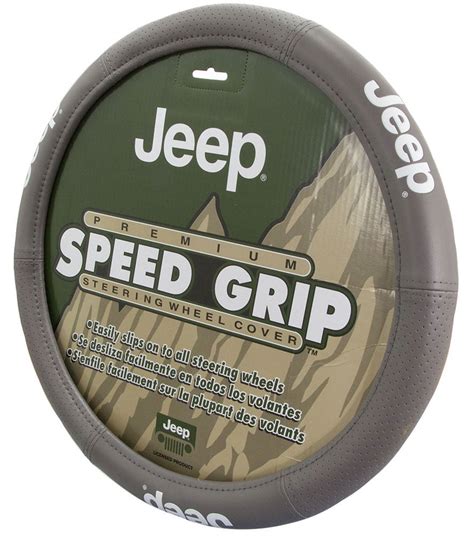 Plasticolor 006729r25 Jeep Elite Series Speed Grip Steering Wheel Cover