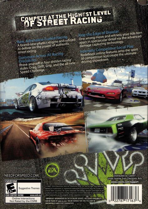 Need For Speed Prostreet Box Shot For Playstation 2 Gamefaqs