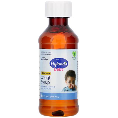 Hylands Baby Cough Syrup Daytime 4 Fl Oz 118 Ml Iherb