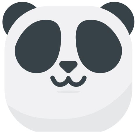 Happy Panda Emoji 素材 Canva可画