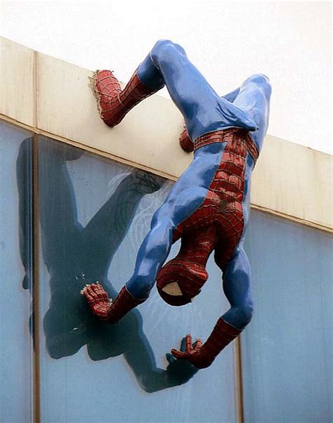 Spiderman Really Really Really Likes Crawling On Walls Funny