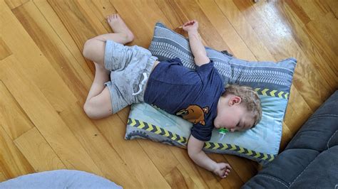 Psbattle Kid Sleeping On The Floor Rphotoshopbattles
