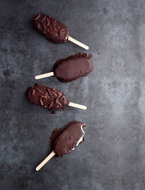 Chocolate Coated Popsicles Mindfood