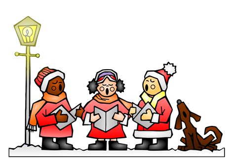 Christmas Carol Clipart Clipart Suggest