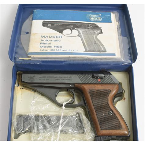 Mauser Hsc Pistol Cowans Auction House The Midwests Most Trusted