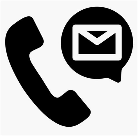 Transparent Contact Icon Png Contact Us Icon Png Black Png Download
