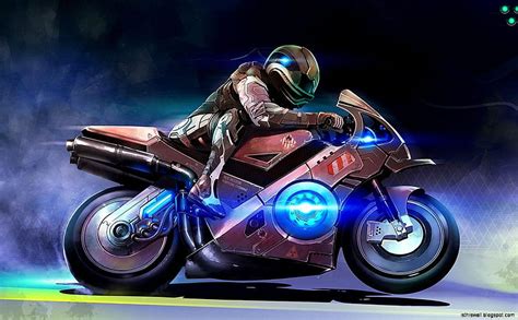 Biker Art Motorcycle Drawings HD Wallpaper Pxfuel