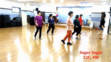 Sugar Sugar Demo And Count Beginner Line Dance Youtube