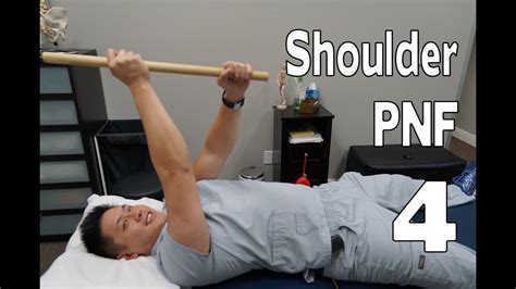 Shoulder Pnf With Dowel Strength With Range Shoulder Exercises Part