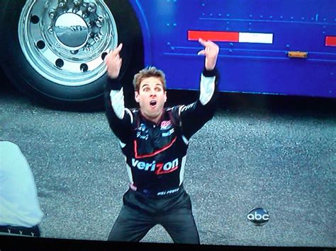 Will Power Offers Double Fingered Salute To Indycar Officials On Live