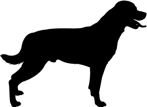 Download Rottweiler Silhouette | Free vector silhouettes