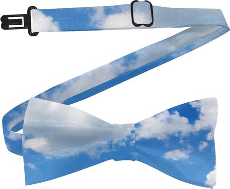 Fun Bow Ties Blue Sky With White Clouds Bow Tie Down Strap 5x25 Inch