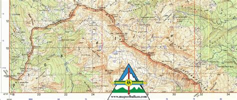 Mountain Maps The Alps Russia Bulgaria Romania Serbia Montenegro