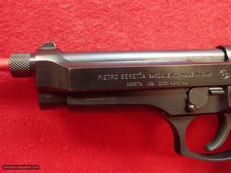 Beretta 92fs 9mm 5 Threaded Barrel W15rd Mag Original Barrel And Box