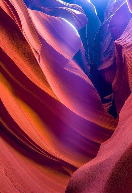 Premium Photo Background Wallpaper View Of The Antelope Canyon