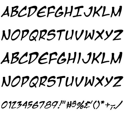 Manga Temple Italic Font Comic Font Lettering Fonts Architectural Font