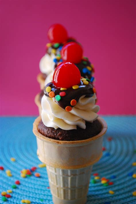 Ice Cream Cone Cupcakes The Domestic Rebel