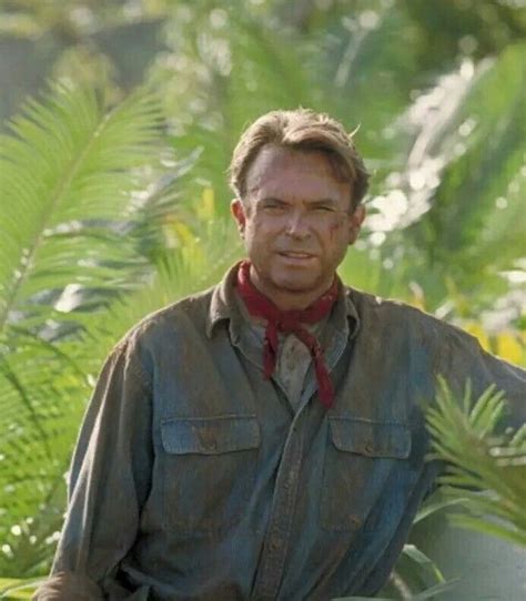 Sam Neill As Alan Grant Jurassic Park 1993 Jurassic Park Movie