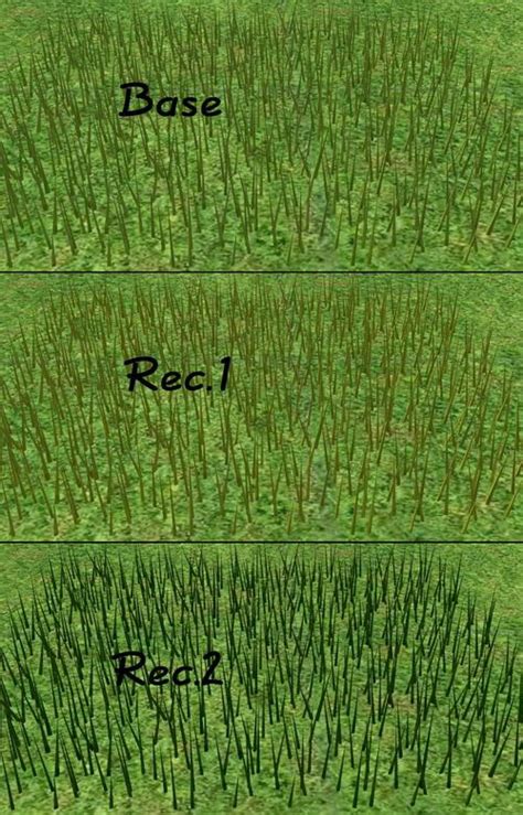 Mod The Sims Realistic Grass Smallmediumtall