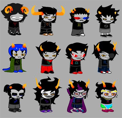 Homestuck Troll Genderbends By Sleuthinglicorice On Deviantart