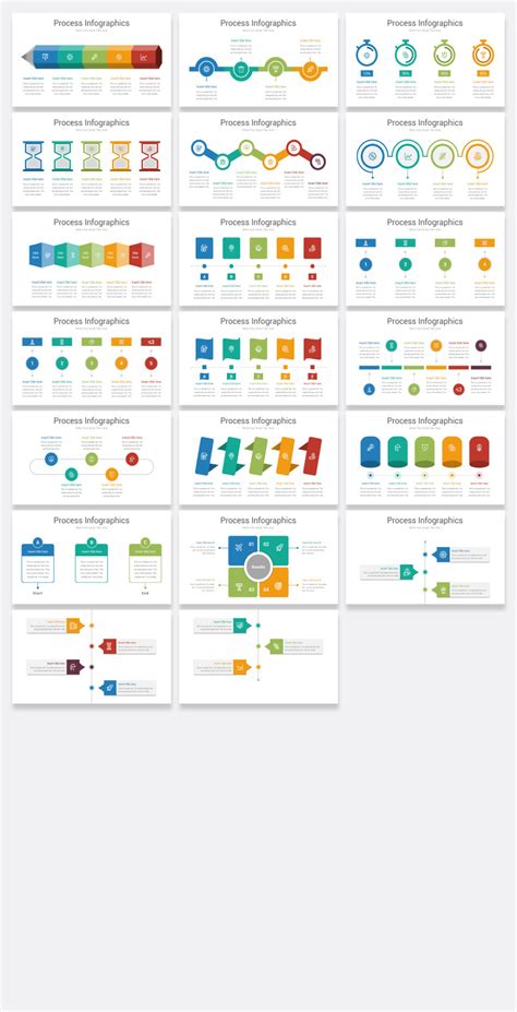 Process Infographic Powerpoint Template Templatemonster