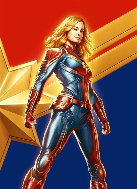 X Px P Free Download Captain Marvel Mcu Movie Carol Danvers Hero Hd Phone