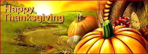 Section includes turkeys, pumpkins, harvest food, autumn leaves and thanksgiving scenes. Thanksgiving Facebook Cover | Facebook Timeline Covers ...