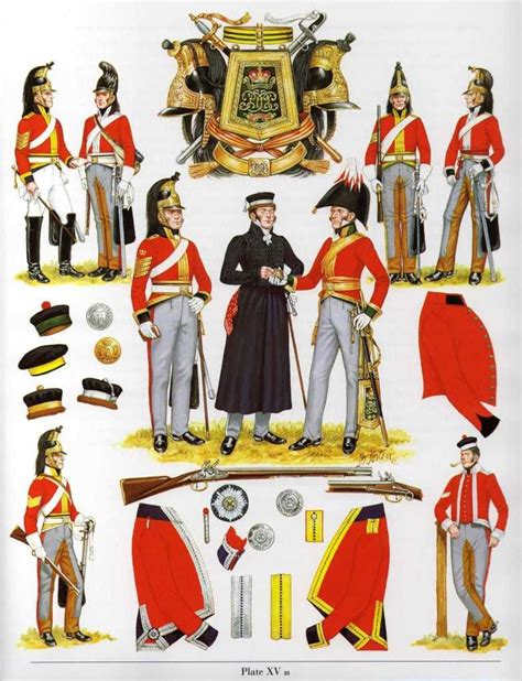 1815 Heavy Cavalry The Officer In The Center Just To The Right Of The