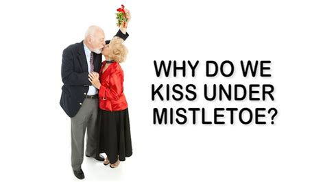 why do we kiss under mistletoe abc7 chicago