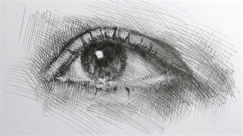 How To Draw A Realistic Eye In Pencil On Paper Tutorial