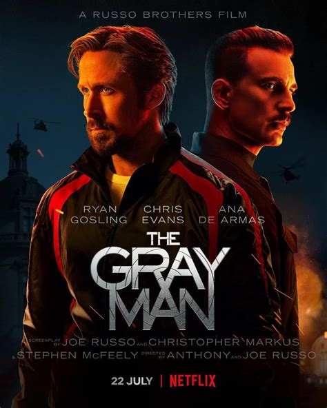 The Gray Man Trailer Its Ryan Gosling Vs Chris Evans