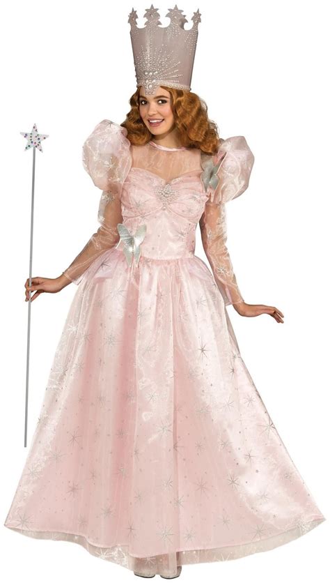Wizard Of Oz Deluxe Glinda The Good Witch Adult Costume With Images Glinda Costume Costumes